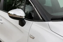 Citroen DS-3 2009–2016 Spiegelkappen (2 stuks, RVS) foto 5