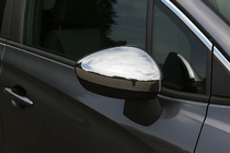 Citroen DS-4 2010–2015 Spiegelkappen (2 stuks, RVS) foto 12