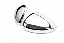 Citroen DS-4 2010–2015 Spiegelkappen (2 stuks, RVS) foto 5