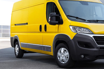 Peugeot Boxer 2006–2025 RVS deurstrips (set) foto 1