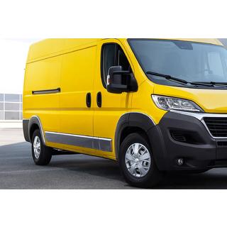 RVS deurstrips (set) Peugeot Boxer 2006–2025 foto 1