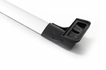 Kia Ceed 2012–2018 Dakdragers (dwarsdragers) voor vaste bevestigingspunten, afsluitbaar Wingbar V3 (2 st.) Grijs foto 16