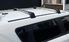 Opel Vivaro 2019– Dakdragers (dwarsdragers) voor vaste bevestigingspunten, afsluitbaar Wingbar V3 (2 st.) Zwart foto 1