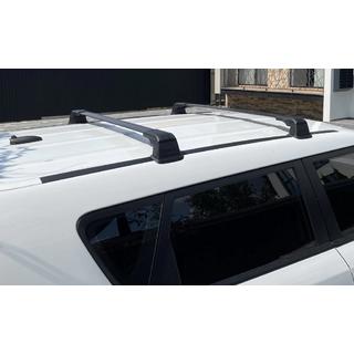 Dakdragers (dwarsdragers) voor vaste bevestigingspunten, afsluitbaar Wingbar V3 (2 st.) Renault Megane II 2004–2009 foto 1