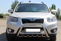Hyundai Santa Fe 2 2006–2012 RVS bullbar WT003 foto 1