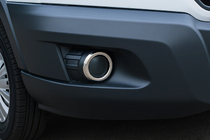 Ford Transit 2014– RVS chromen afdekkappen voor mistlampen 2014-2018 (2 stuks) foto 1