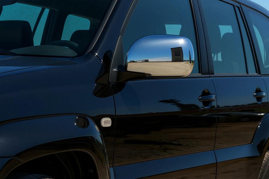 Lexus GX470 2002–2009 RVS spiegelkappen (2 stuks) Image