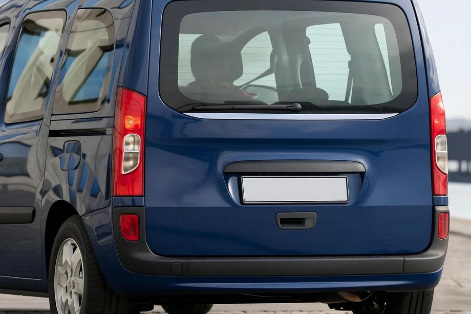 Mercedes Citan 2013–2021 Ruitlijst achterklepruit (RVS) Foto 1