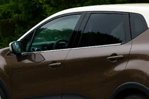 Renault Captur 2013–2019 Raamomlijsting (4-delig, RVS) foto 1