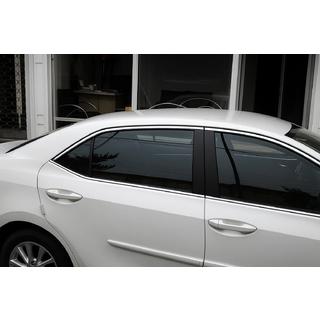 Bovenste sierstrip (4 stuks, RVS) Toyota Corolla 2013–2019 foto 1