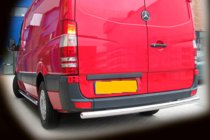 Mercedes Sprinter W906 2006–2018 Achterbeschermbeugel AK002 (RVS) foto 2