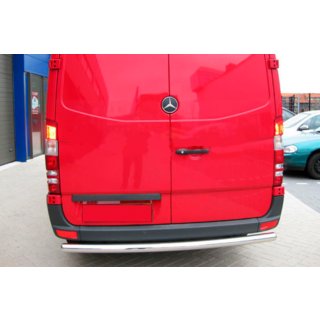 Achterbeschermbeugel AK002 (RVS) Mercedes Sprinter W906 2006–2018 foto 1