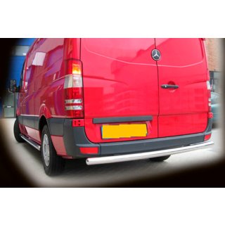 Achterbeschermbeugel AK002 (RVS) Mercedes Sprinter W906 2006–2018 foto 2