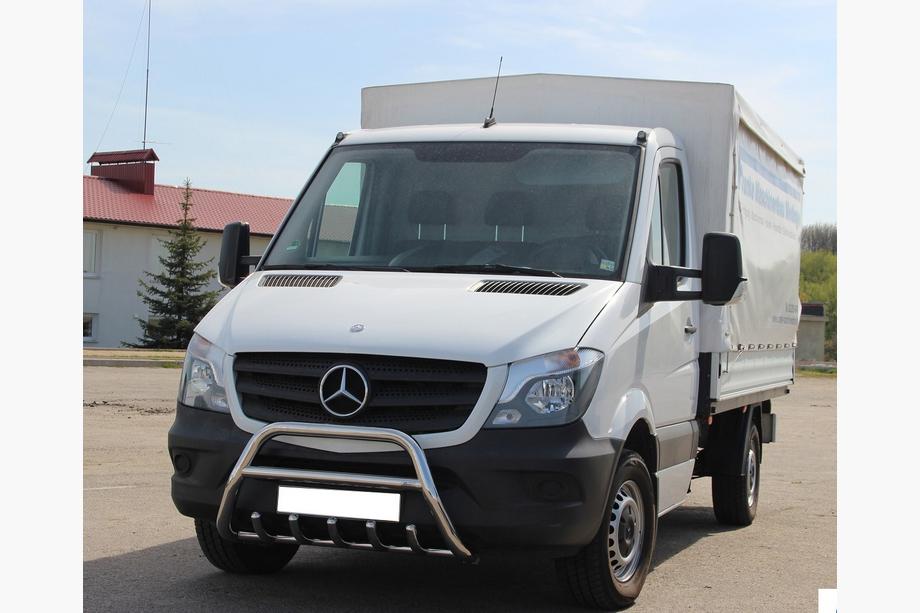 Mercedes Sprinter W906 2006–2018 RVS bullbar WT003 60 mm, zonder opschrift Foto 7