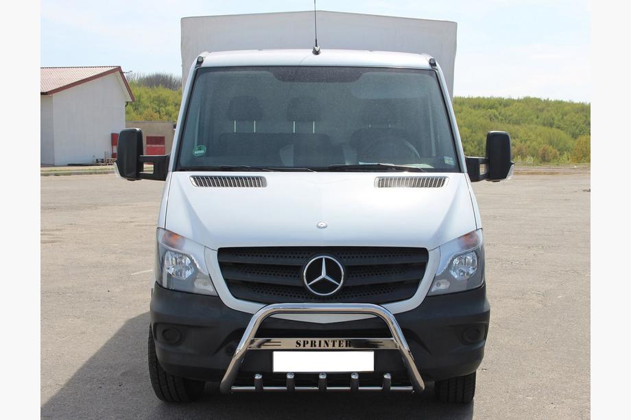 Mercedes Sprinter W906 2006–2018 RVS bullbar WT003 60 mm, zonder opschrift Foto 3