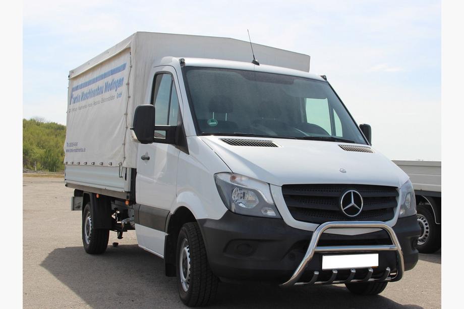 Mercedes Sprinter W906 2006–2018 RVS bullbar WT003 60 mm, zonder opschrift Foto 9
