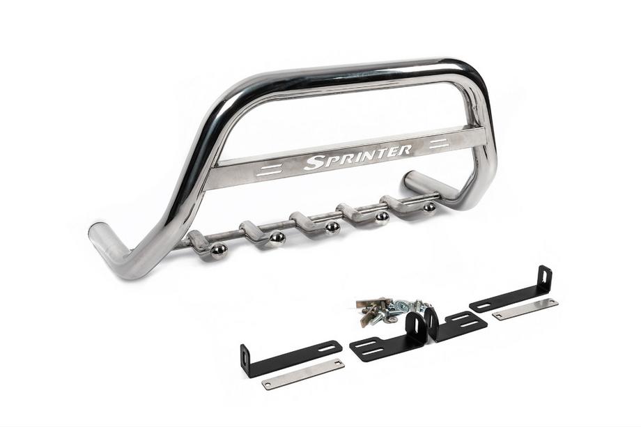 Mercedes Sprinter W906 2006–2018 RVS bullbar WT003 60 mm, zonder opschrift Foto 6