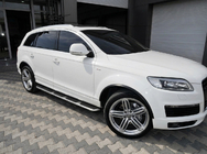 Audi Q5 2008–2017 OEM side steps (2 stuks, aluminium) foto 1