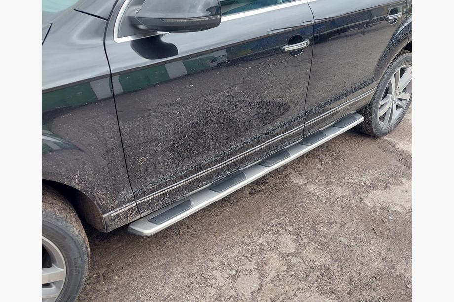 Audi Q7 2005–2015 OEM side steps (2 stuks, aluminium) Foto 6