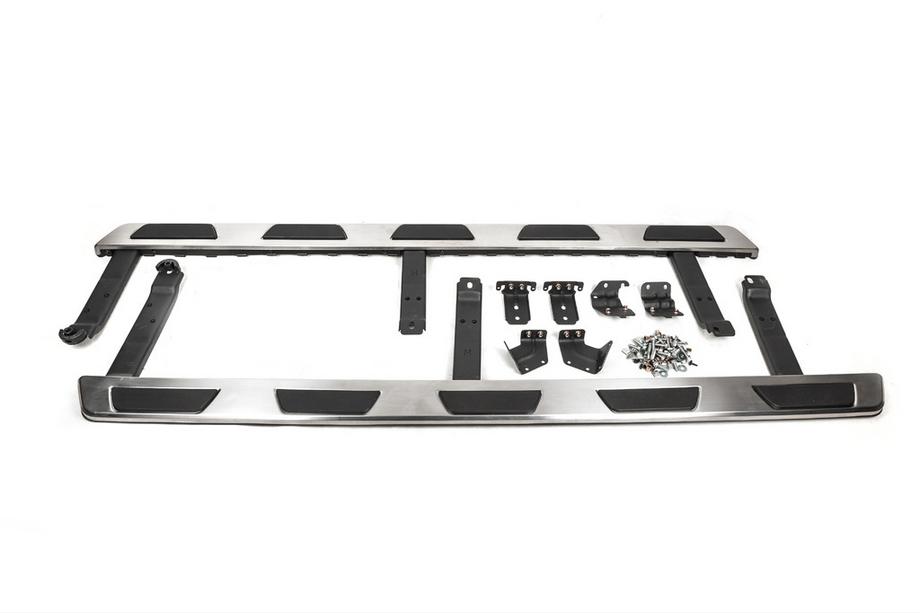 Audi Q7 2005–2015 OEM side steps (2 stuks, aluminium) Foto 3