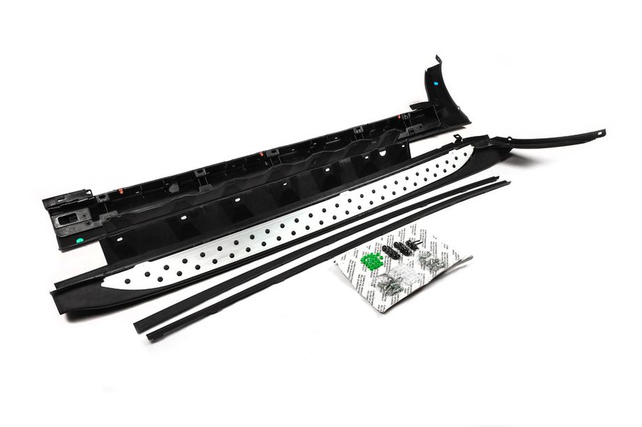 BMW X3 E83 2003–2010 Side steps (2 stuks, aluminium) Image