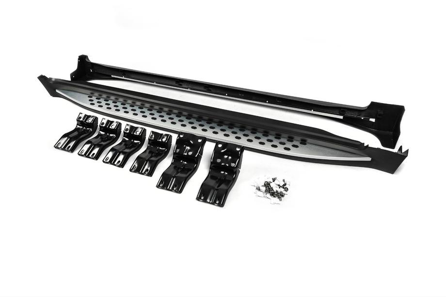 Chevrolet Captiva 2006–2019 Side steps Niken-BMW-Style (2 stuks, aluminium) Image