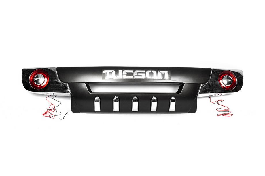 Hyundai Tucson JM 2004– Afgeprijsd! Achterste afdekking R001 (nieuw uit de showroom) Foto 1