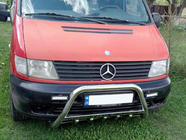 Mercedes Vito W638 1996–2003 Bullbar WT003/4 (RVS) met opschrift, 60 mm foto 8