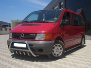 Mercedes Vito W638 1996–2003 Bullbar WT003/4 (RVS) met opschrift, 60 mm foto 5