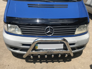 Mercedes Vito W638 1996–2003 Bullbar WT003/4 (RVS) met opschrift, 60 mm foto 1
