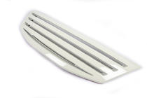 Kia Sorento II XM 2009–2014 Witte grille (kunststof) foto 3