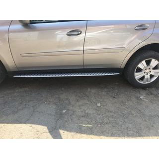 OEM side steps (2 stuks, aluminium) Mercedes ML W164 2005–2011 foto 3