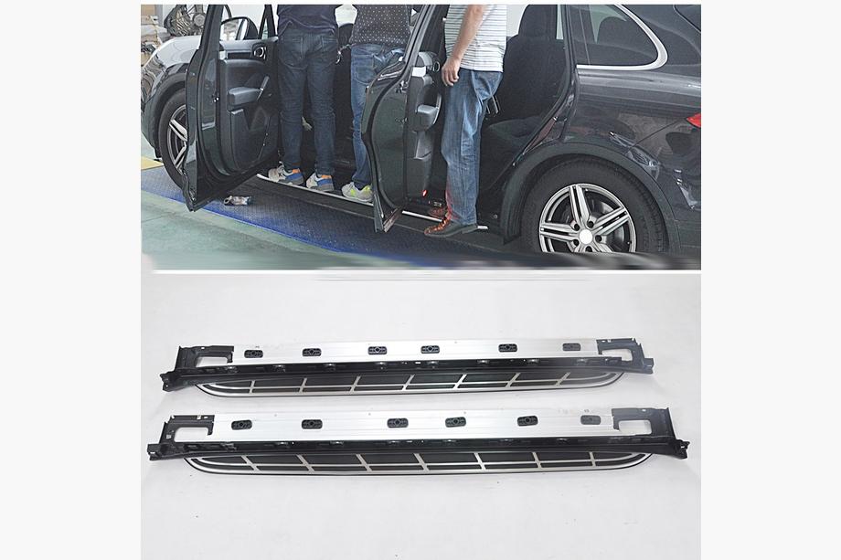 Porsche Cayenne 2010–2017 OEM side steps (2 stuks, aluminium) Foto 6