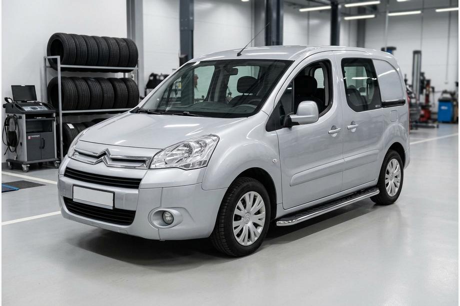 Citroen Berlingo 2008–2018 Maydos V1 zijtreden (set 2 stuks, aluminium + RVS) Image