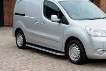 Peugeot Partner Tepee 2008–2018 Side steps Tayga Grey (set van 2, aluminium) foto 1