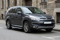 Citroen C-Crosser 2007–2013 Fullmond side steps (2 stuks, aluminium) foto 3