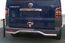 Volkswagen T5 Multivan 2003–2010 Achterbeugel Golf (RVS) foto 1