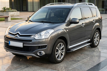 Citroen C-Crosser 2007–2013 Side steps Line (2 stuks, aluminium) foto 1