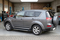 Citroen C-Crosser 2007–2013 Duru side steps (2 stuks, aluminium) foto 1
