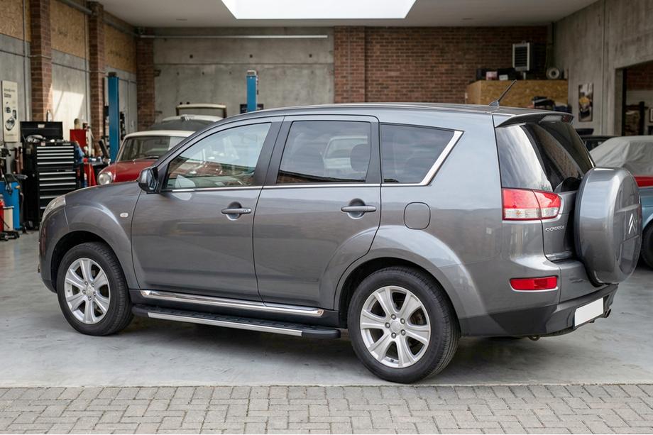 Citroen C-Crosser 2007–2013 Duru side steps (2 stuks, aluminium) Image