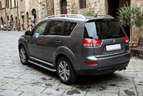 Citroen C-Crosser 2007–2013 Tayga side steps (2 stuks, aluminium) foto 1