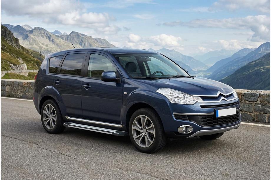 Citroen C-Crosser 2007–2013 Rainbow zijtreden (set van 2, aluminium) Image