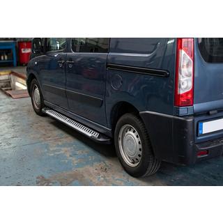 Line side steps (set van 2, aluminium) foto 1