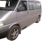 Volkswagen T4 Transporter 1990–2003 Sidebars (set van 2, RVS) 60 mm, lange wielbasis foto 1