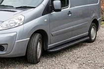 Citroen Jumpy 2007–2017 Bosphorus Black side steps (2 st., aluminium) foto 1