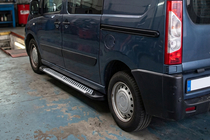 Fiat Scudo 2007–2015 Side steps Line (2 stuks, aluminium) foto 1
