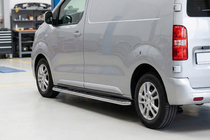Peugeot Expert 2007–2016 Maydos V1 zijtreden (set 2 stuks, aluminium + RVS) foto 1