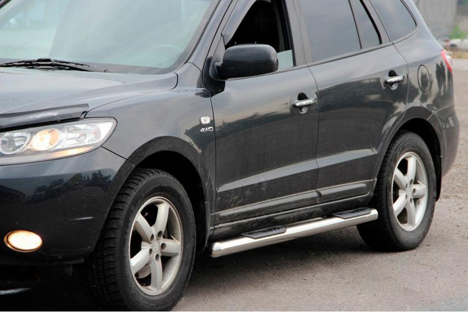 Hyundai Santa Fe 2 2006–2012 Sidebars B3 (set van 2, RVS) Image