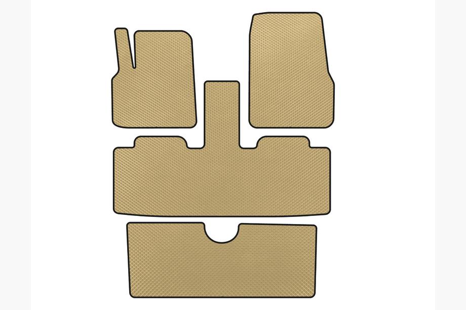 Renault Espace 2002–2014 EVA automatten (3 rijen, 7-zits, beige) Image