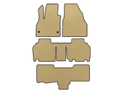 Renault Kangoo 2008–2020 EVA automatten (3 rijen, 5-deurs/7-zits, beige) foto 1